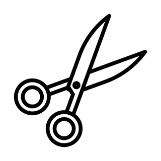 . Tape and Scissors Logo